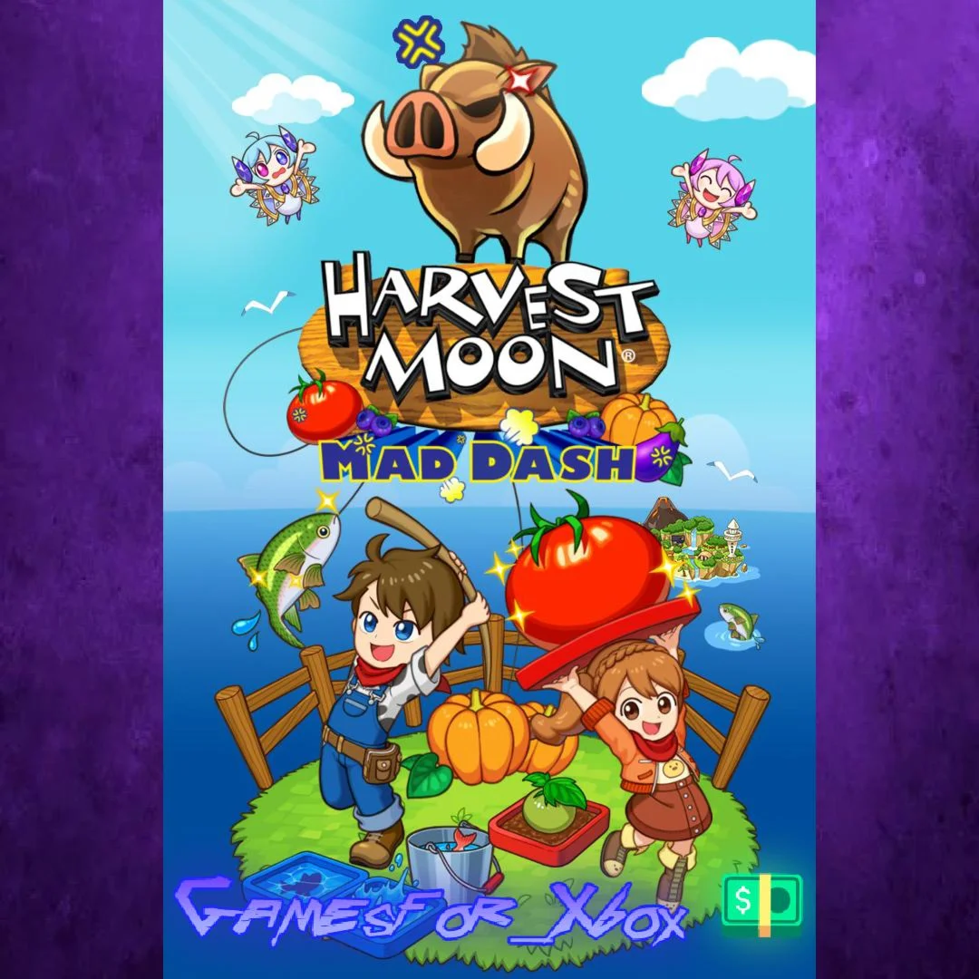 ️Harvest Moon Mad Dash XBOX