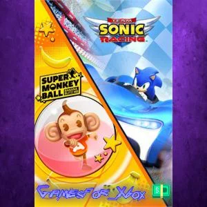 ️Team Sonic Racing & Super Monkey Ball Banana Bli XBOX