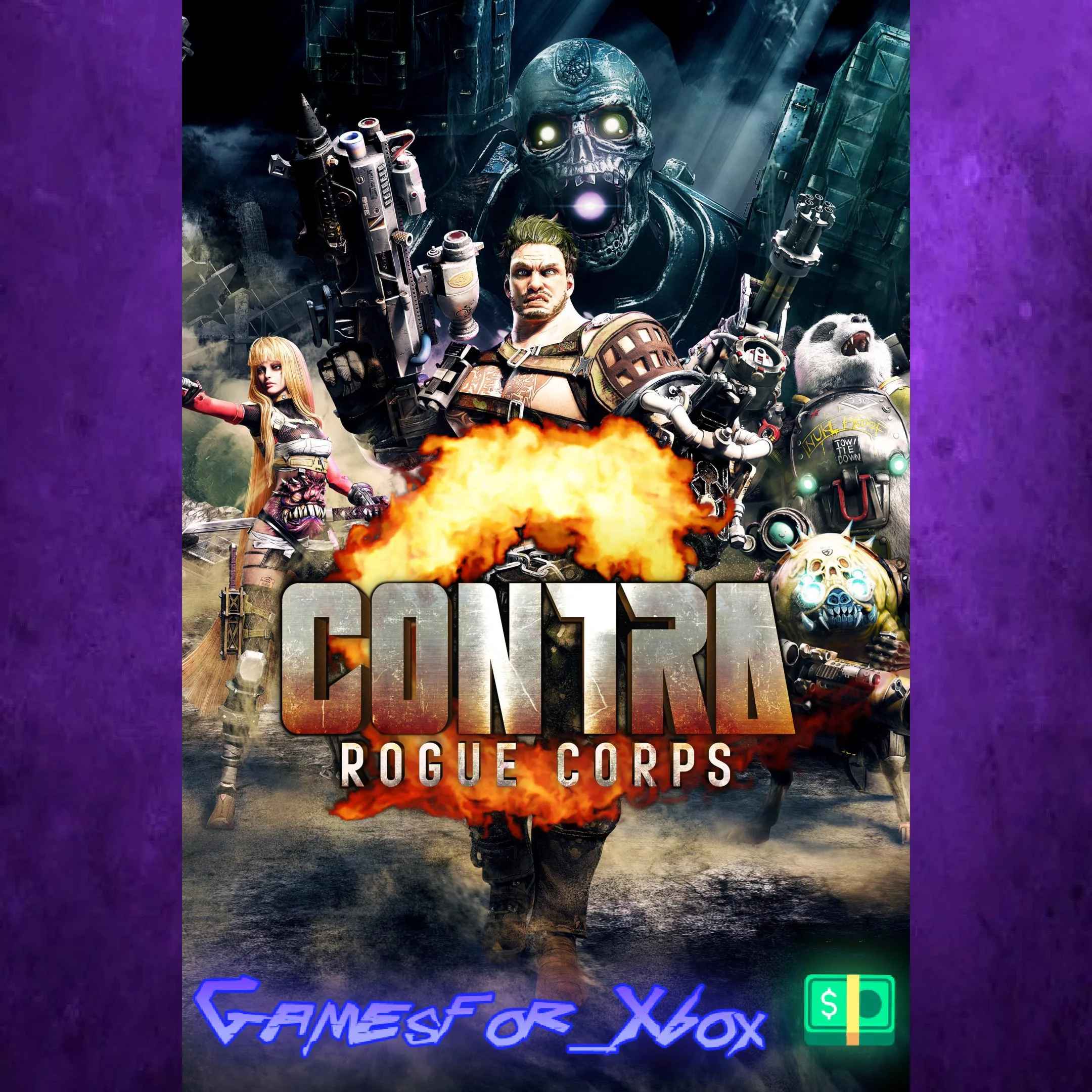 ️CONTRA ROGUE CORPS XBOX
