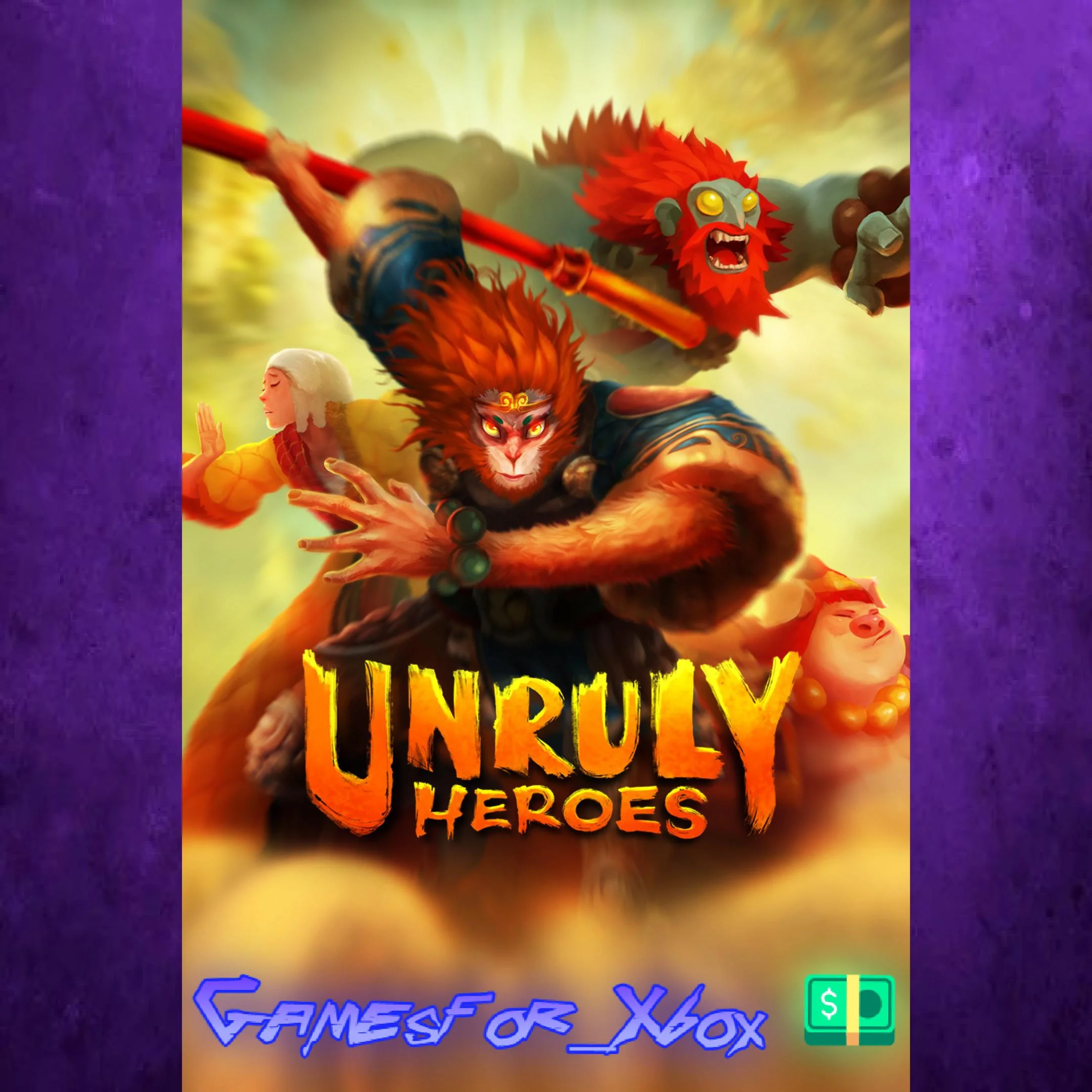 ️Unruly Heroes XBOX