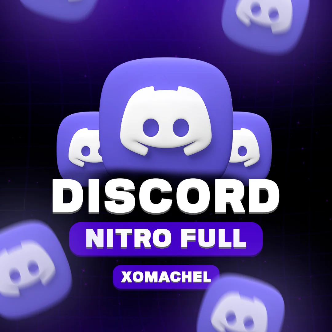 🟪 DISCORD NITRO FULL | 1/3/12 МЕСЯЦЕВ  | +2 БУСТА 🟪