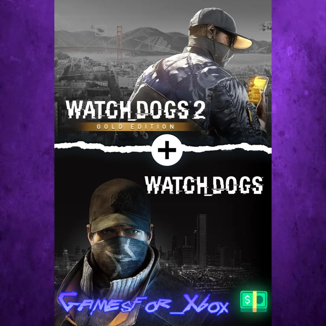 ️Watch Dogs 1 + Watch Dogs 2 Gold Editions Bundle XBOX