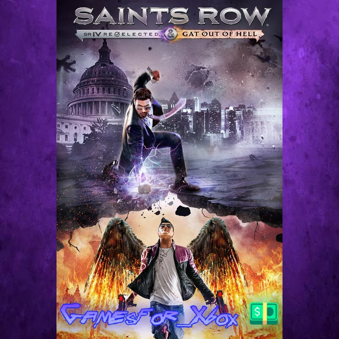 ️Saints Row IV Re-Elected & Gat out of Hell XBOX