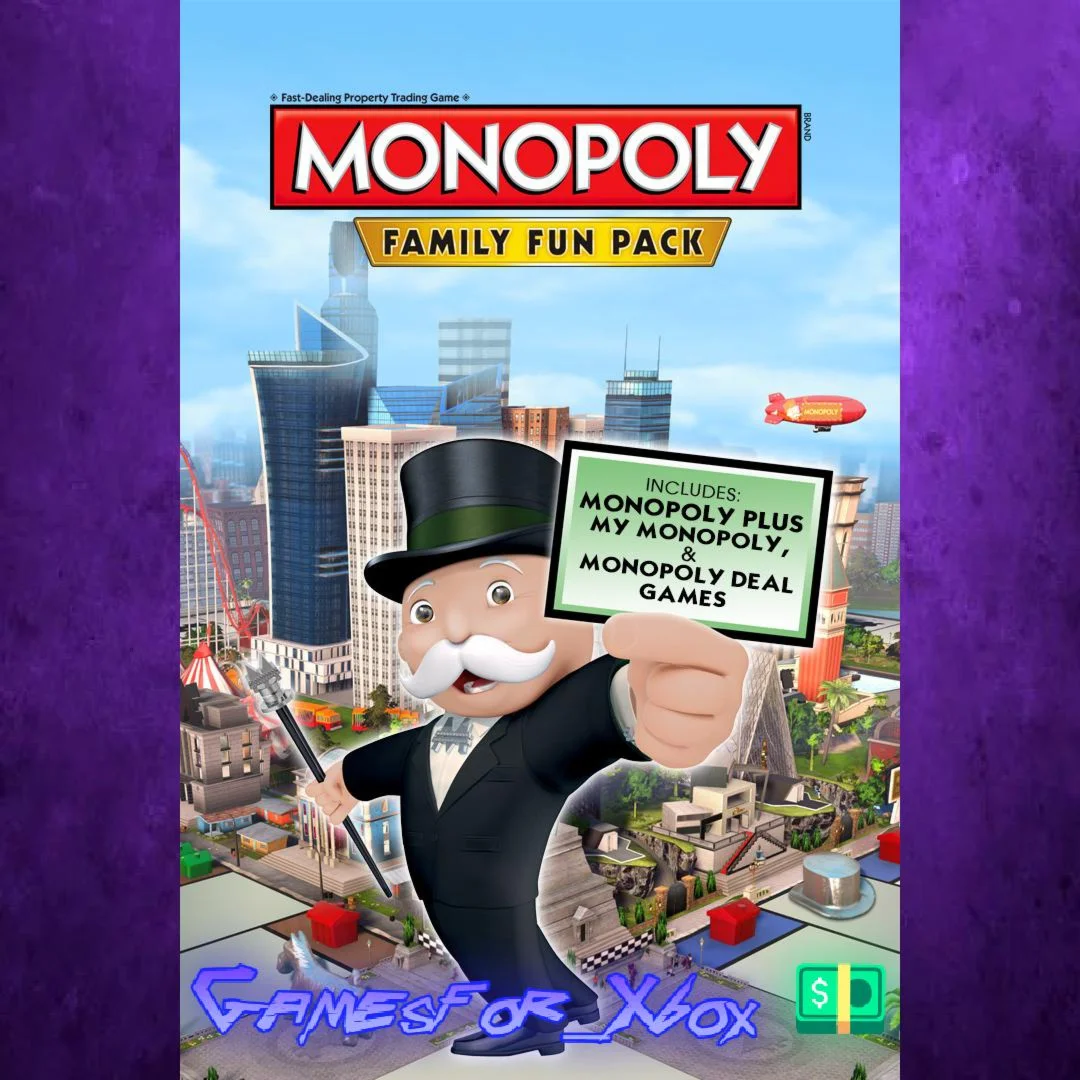 ️MONOPOLY FAMILY FUN PACK XBOX