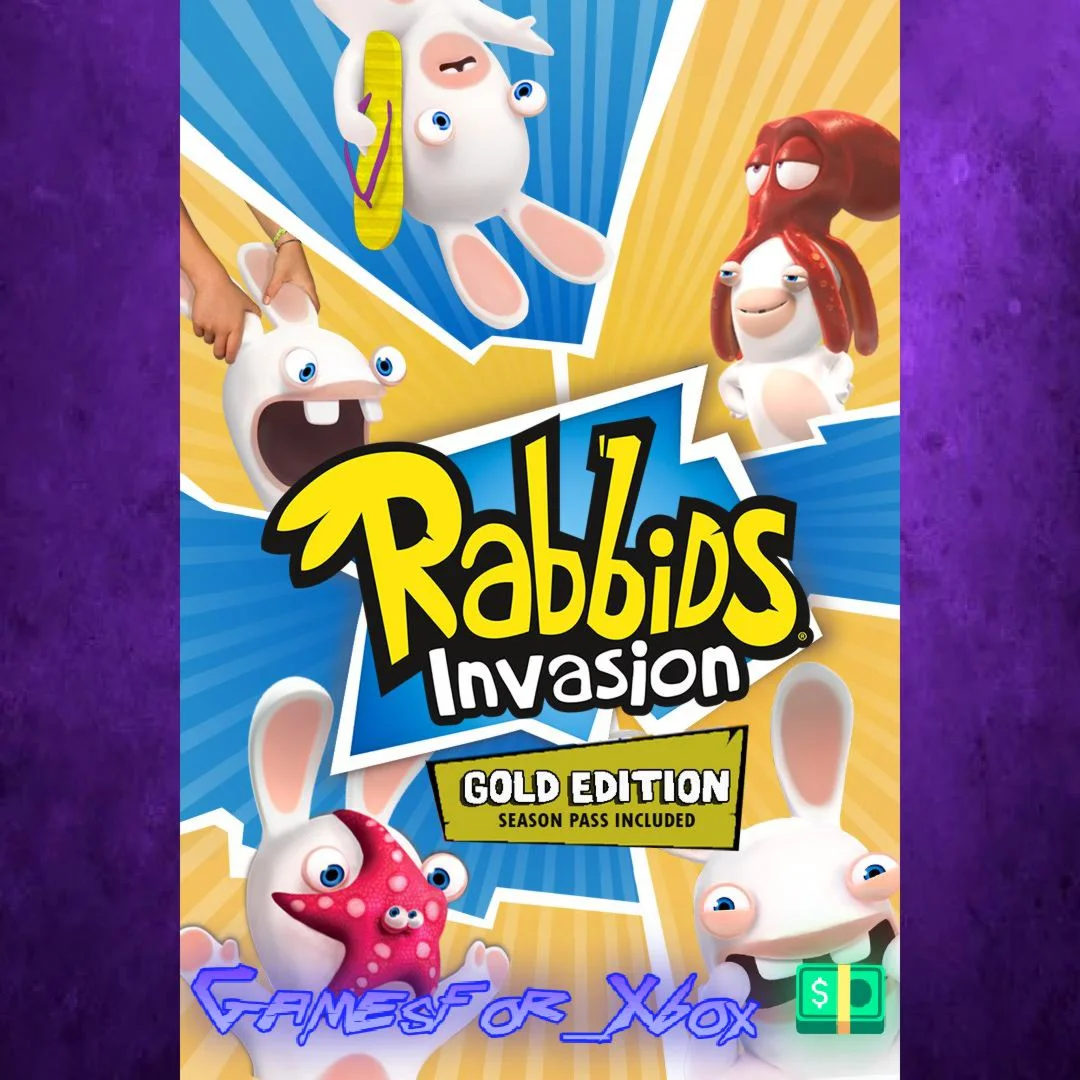 ️RABBIDS INVASION - GOLD EDITION XBOX