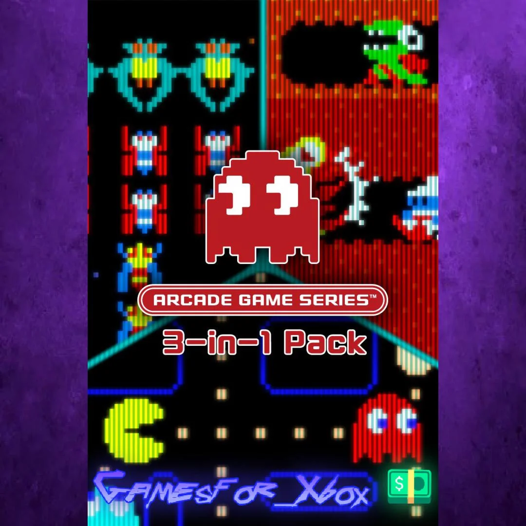 ️ARCADE GAME SERIES 3-in-1 Pack XBOX
