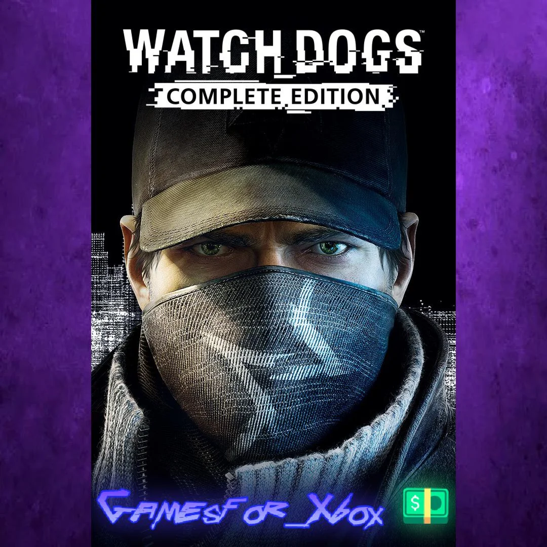 ️WATCH_DOGS COMPLETE EDITION XBOX