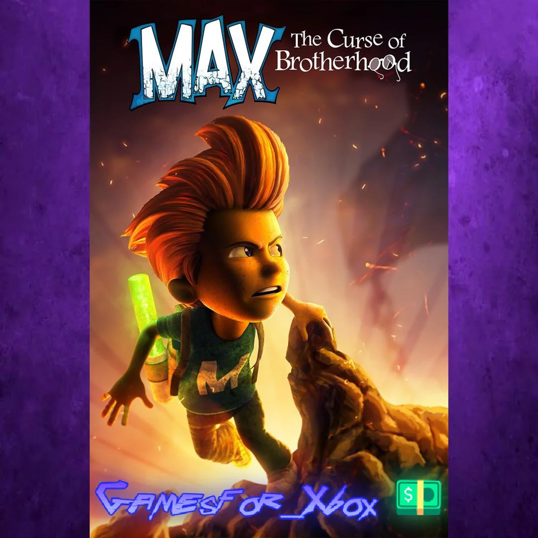 ️Max The Curse of Brotherhood XBOX
