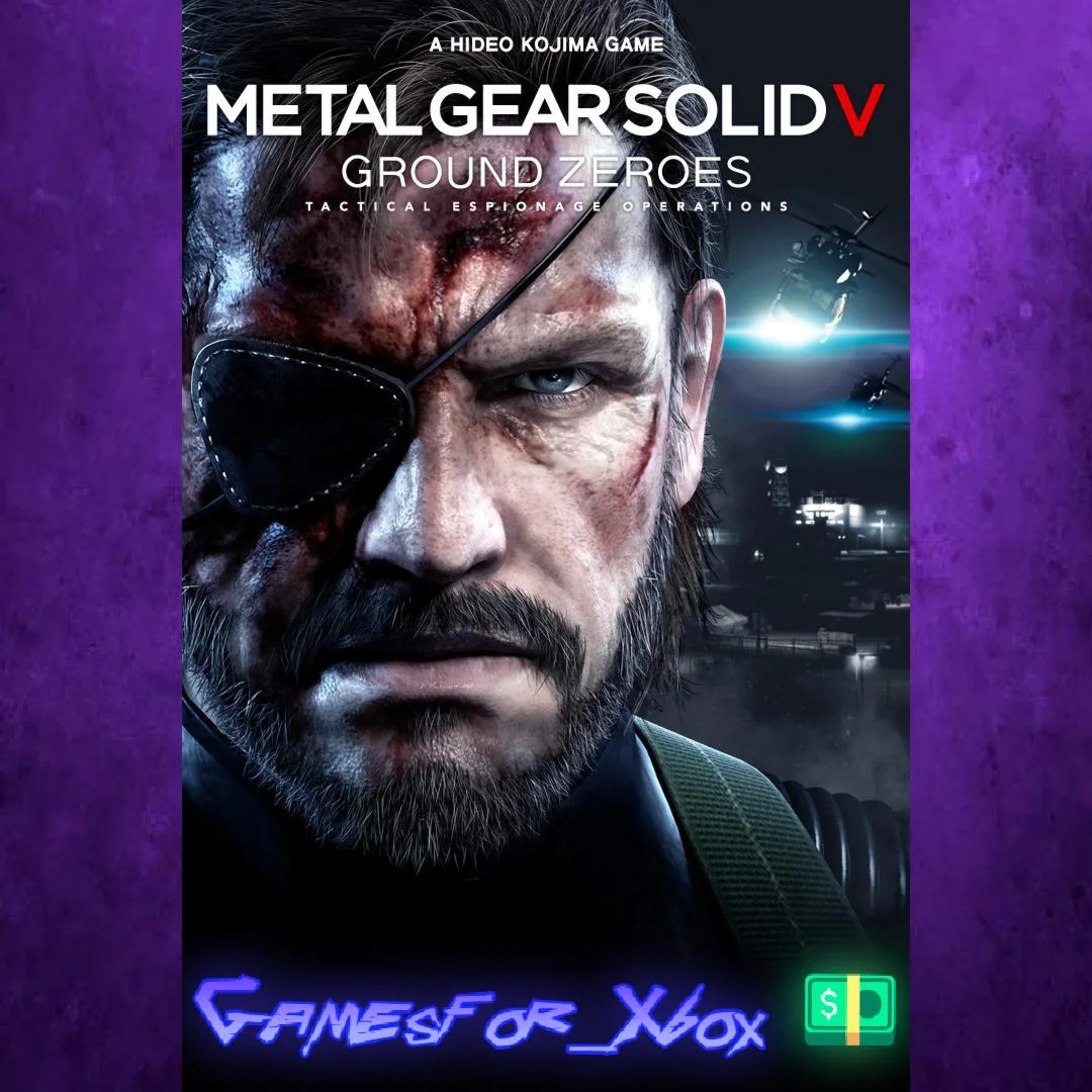 ️Metal Gear Solid V Ground Zeroes XBOX