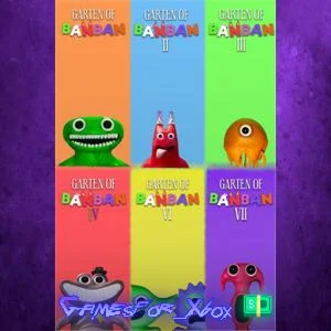 ️Garten of Banban Bundle 1 + 2 + 3 + 4 + 6 + 7 XBOX