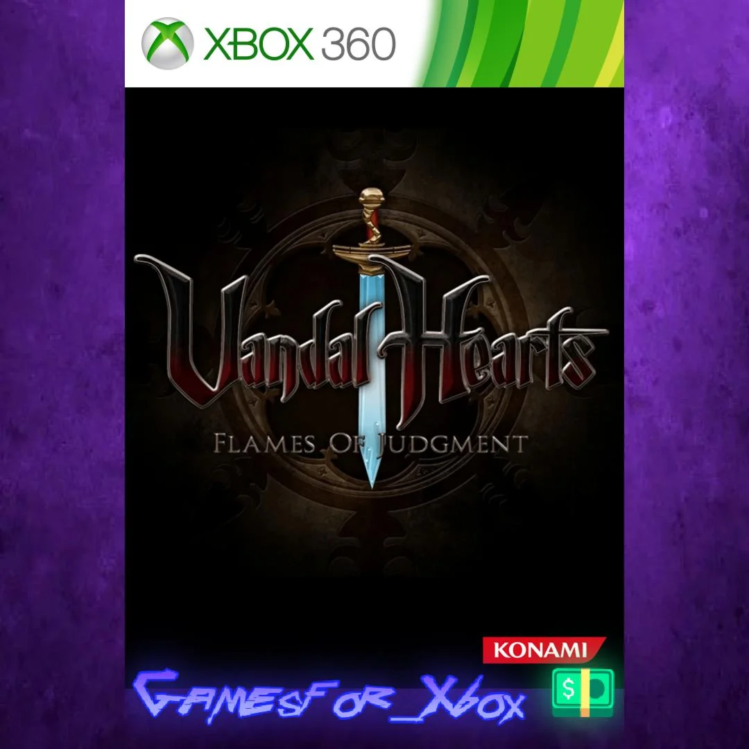 ️Vandal Hearts Flames of Judgment XBOX