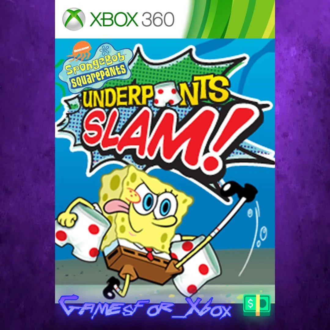 ️SpongeBob SquarePants Underpants Slam! XBOX