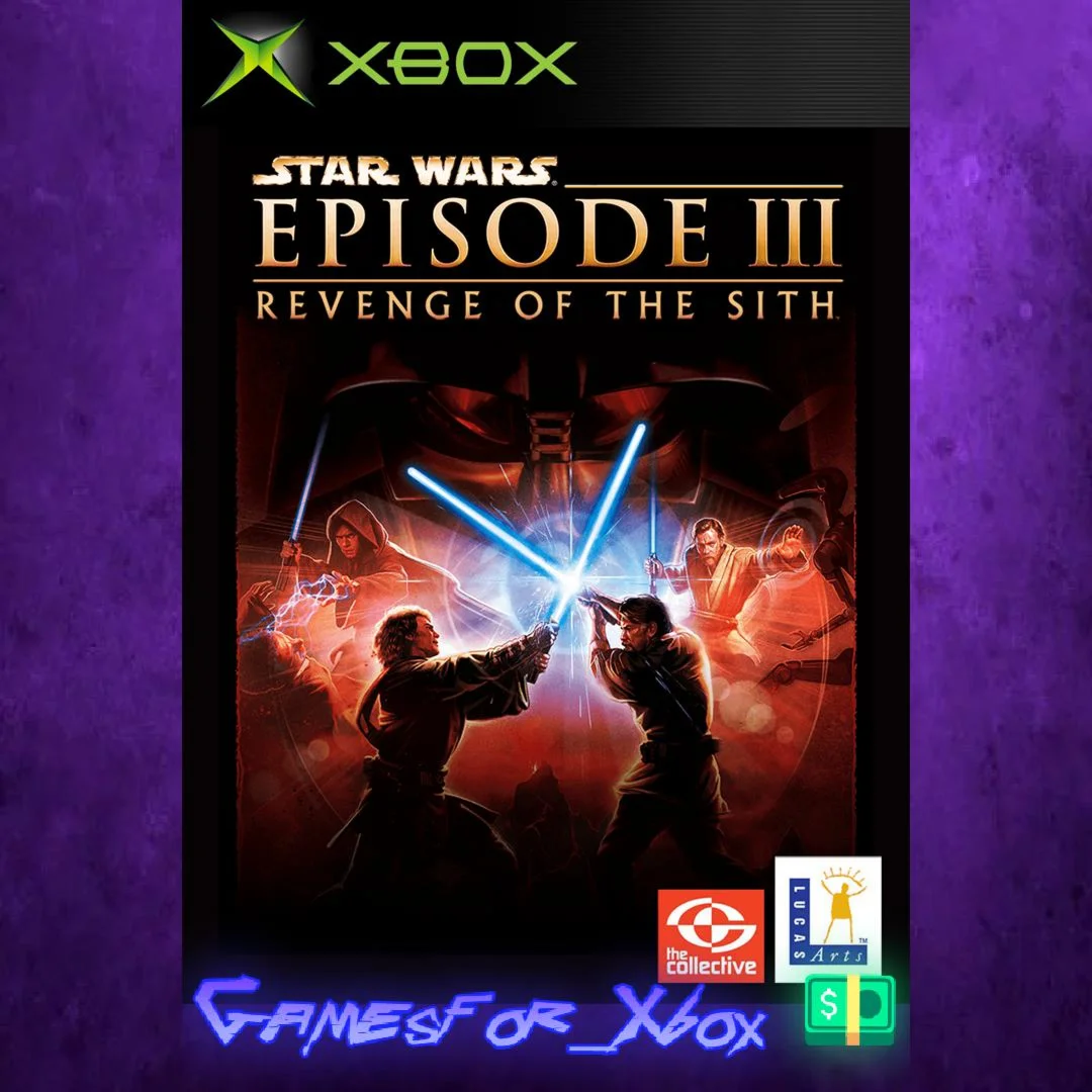 ️STAR WARS Episode III Revenge of the Sith XBOX