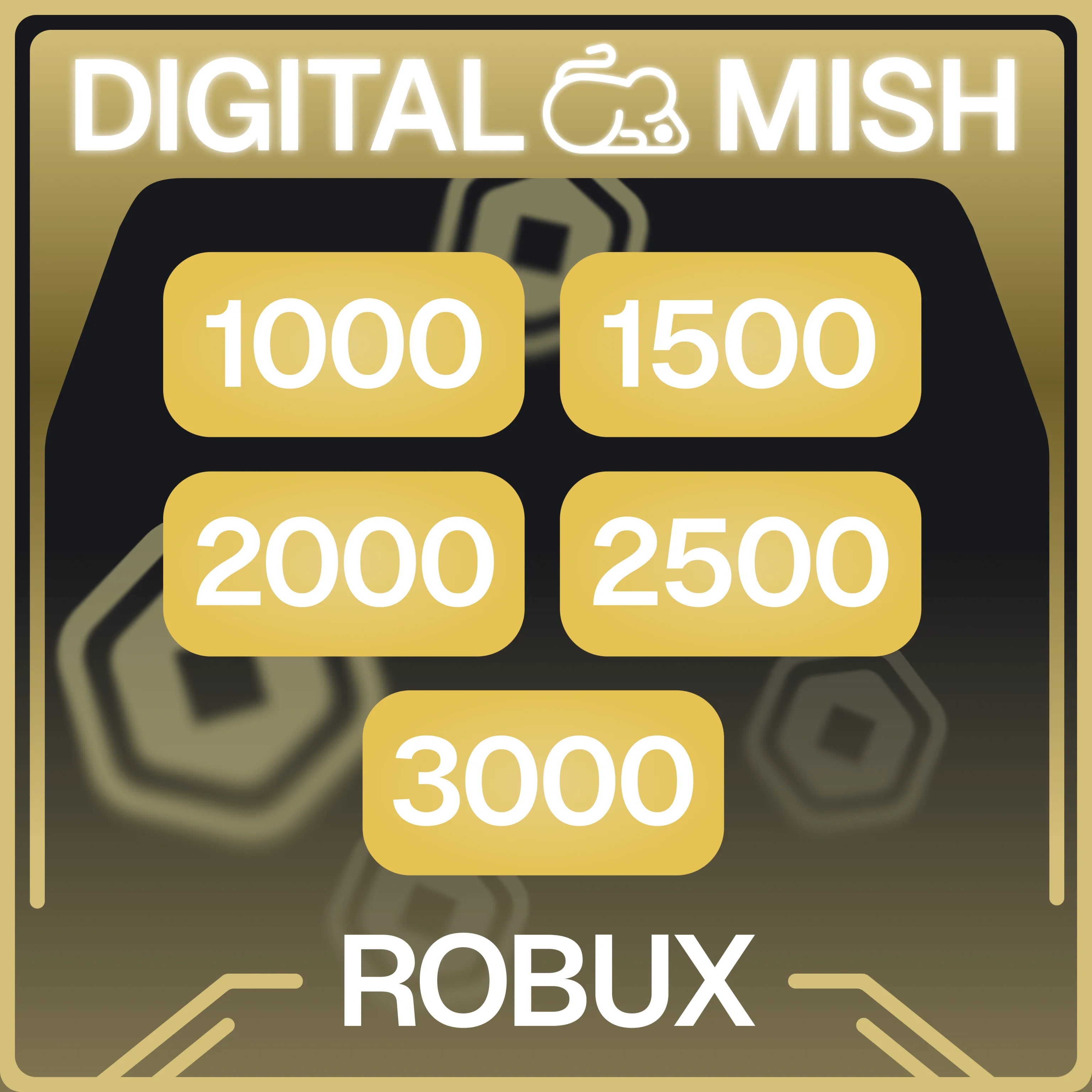 Роблокс Roblox 1000-3000 робуксов(любой регион)