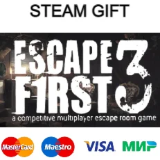 Escape First 3| steam RU/UA/KZ/CНГ