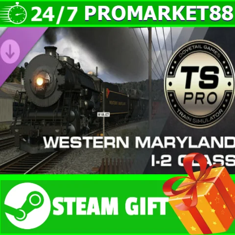 ⭐️ Train Simulator: Western Maryland I-2 Class STEAM