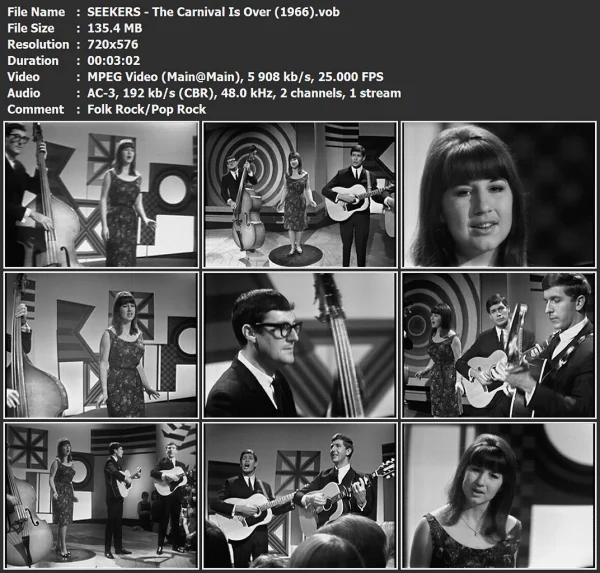 SEEKERS - The Carnival Is Over