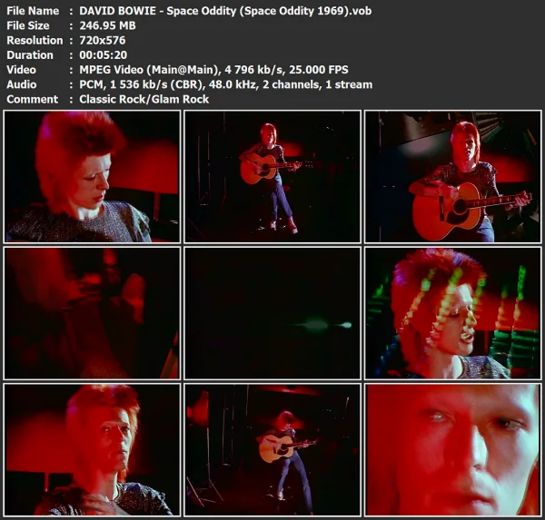 DAVID BOWIE - Space Oddity