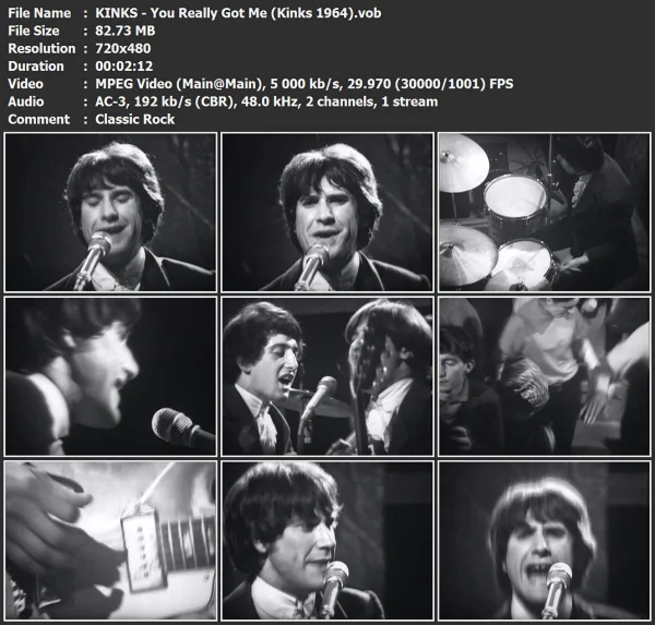 KINKS - You Really Got Me