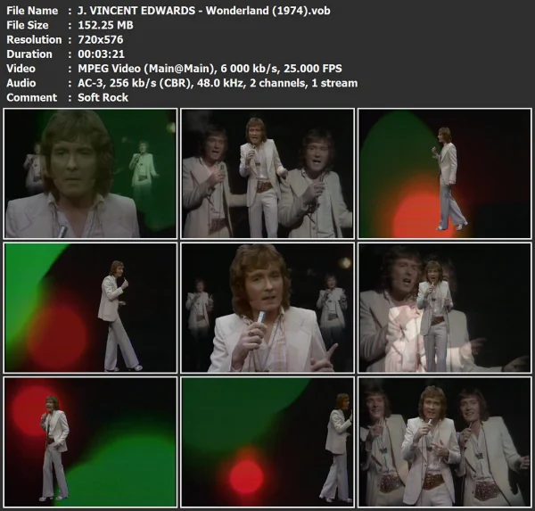 J. VINCENT EDWARDS - Wonderland