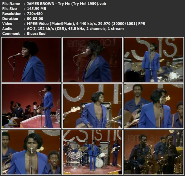 JAMES BROWN - Try Me