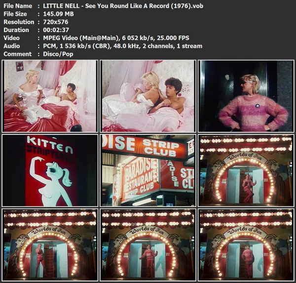 LITTLE NELL - See You Round Like A Record