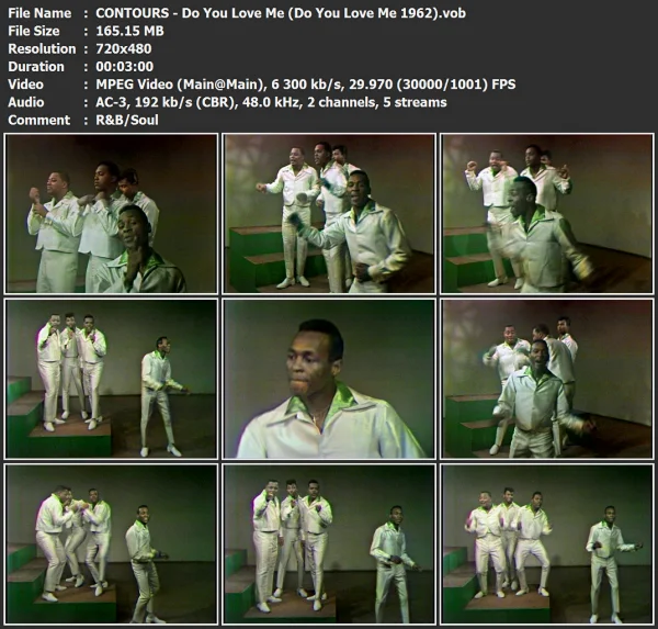 CONTOURS - Do You Love Me