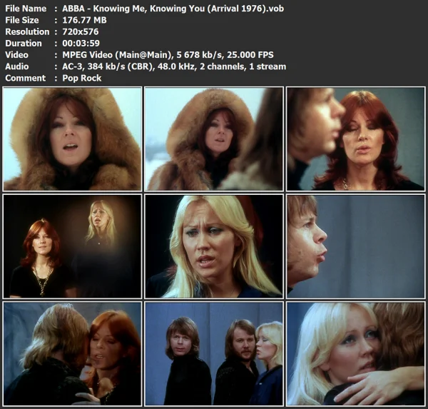 ABBA - Knowing Me, Knowing You