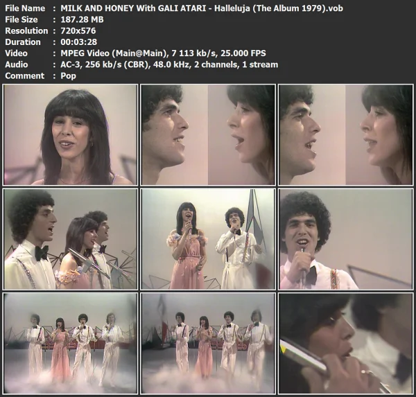 MILK AND HONEY With GALI ATARI - Halleluja