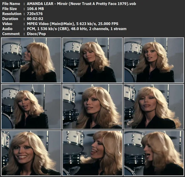 AMANDA LEAR - Miroir