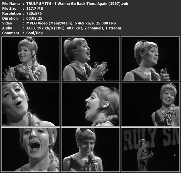 TRULY SMITH - I Wanna Go Back There Again