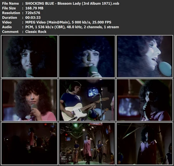 SHOCKING BLUE - Blossom Lady