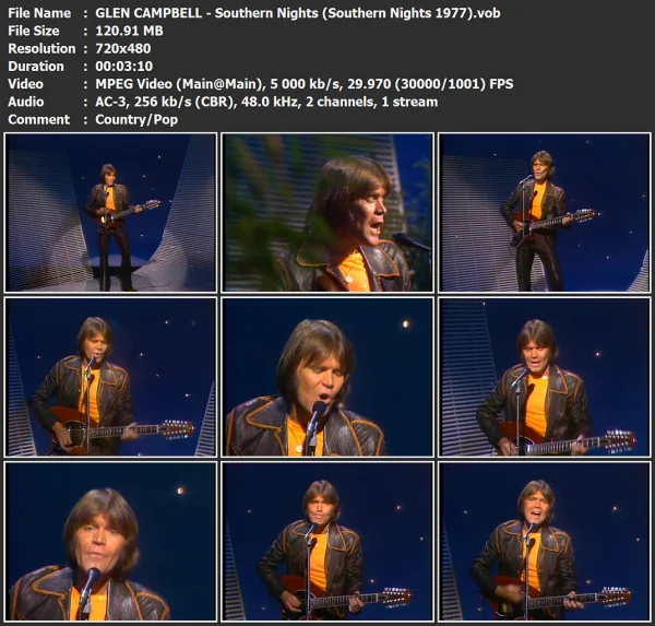 GLEN CAMPBELL - Southern Nights