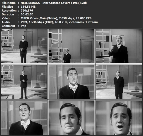 NEIL SEDAKA - Star Crossed Lovers