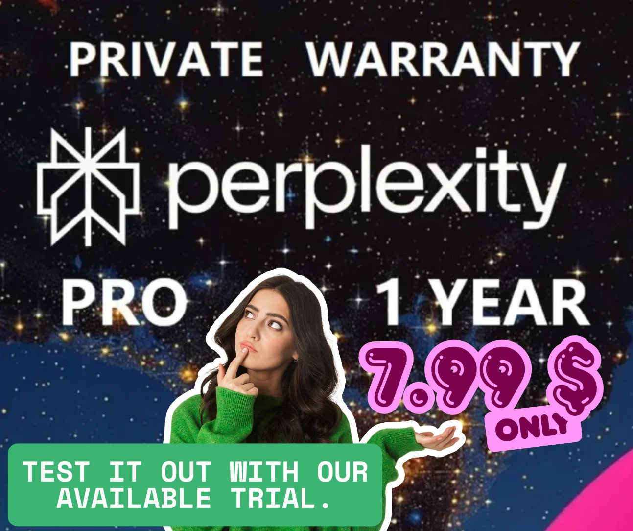 🤖Perplexity Pro AI 1 год Частный ЮРИДИЧЕСКИЙ ✅