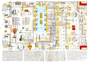 Автомобиль ВАЗ 2104 Электросхема