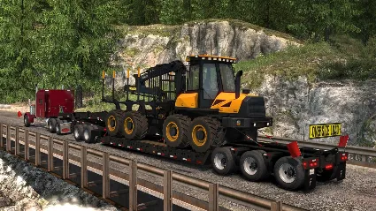 ⭐ American Truck Simulator - Forest Machinery DLC Steam