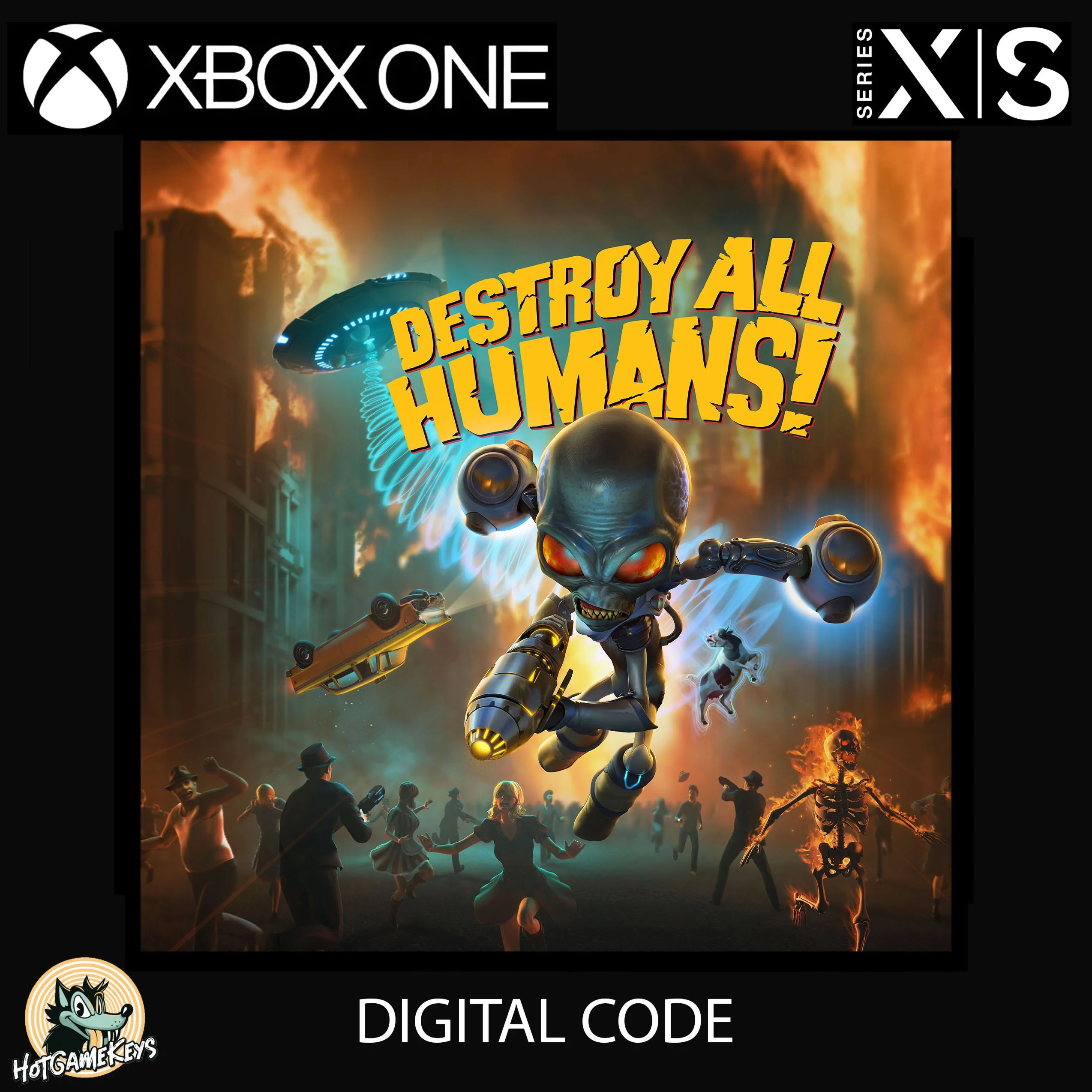Destroy All Humans! XBOX ONE / XBOX SERIES X|S [ Код]