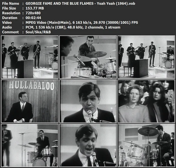 GEORGIE FAME AND THE BLUE FLAMES - Yeah Yeah