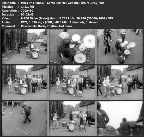 PRETTY THINGS - Come See Me