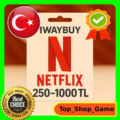 NETFLIX TURKEY 200-250-1000 TRY Gift card code код лиры