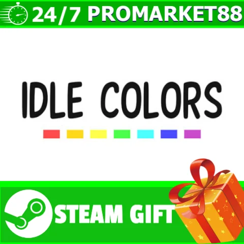 ⭐️ВСЕ СТРАНЫ+РОССИЯ⭐️ Idle Colors STEAM GIFT