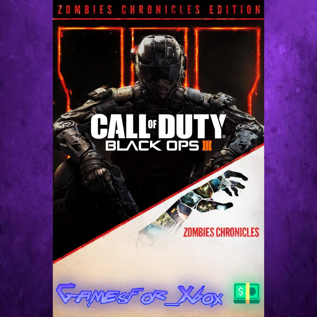 ️Call of Duty Black Ops III - Zombies Chronicles  XBOX