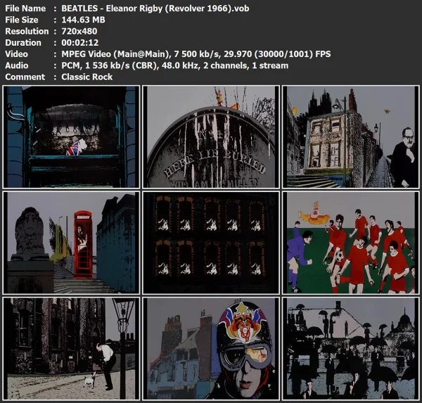 BEATLES - Eleanor Rigby