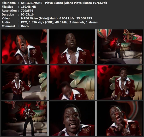 AFRIC SIMONE - Playa Blanca