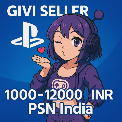 Playstation Network PSN Индия 1000-12000 INR · 0%