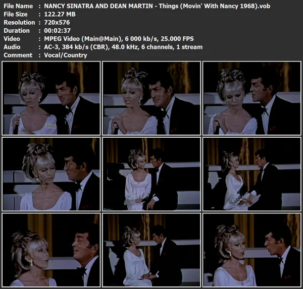 NANCY SINATRA AND DEAN MARTIN - Things