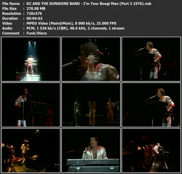 KC AND THE SUNSHINE BAND - I'm Your Boogi Man