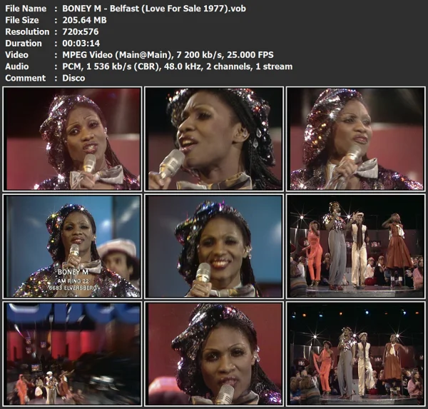 BONEY M - Belfast