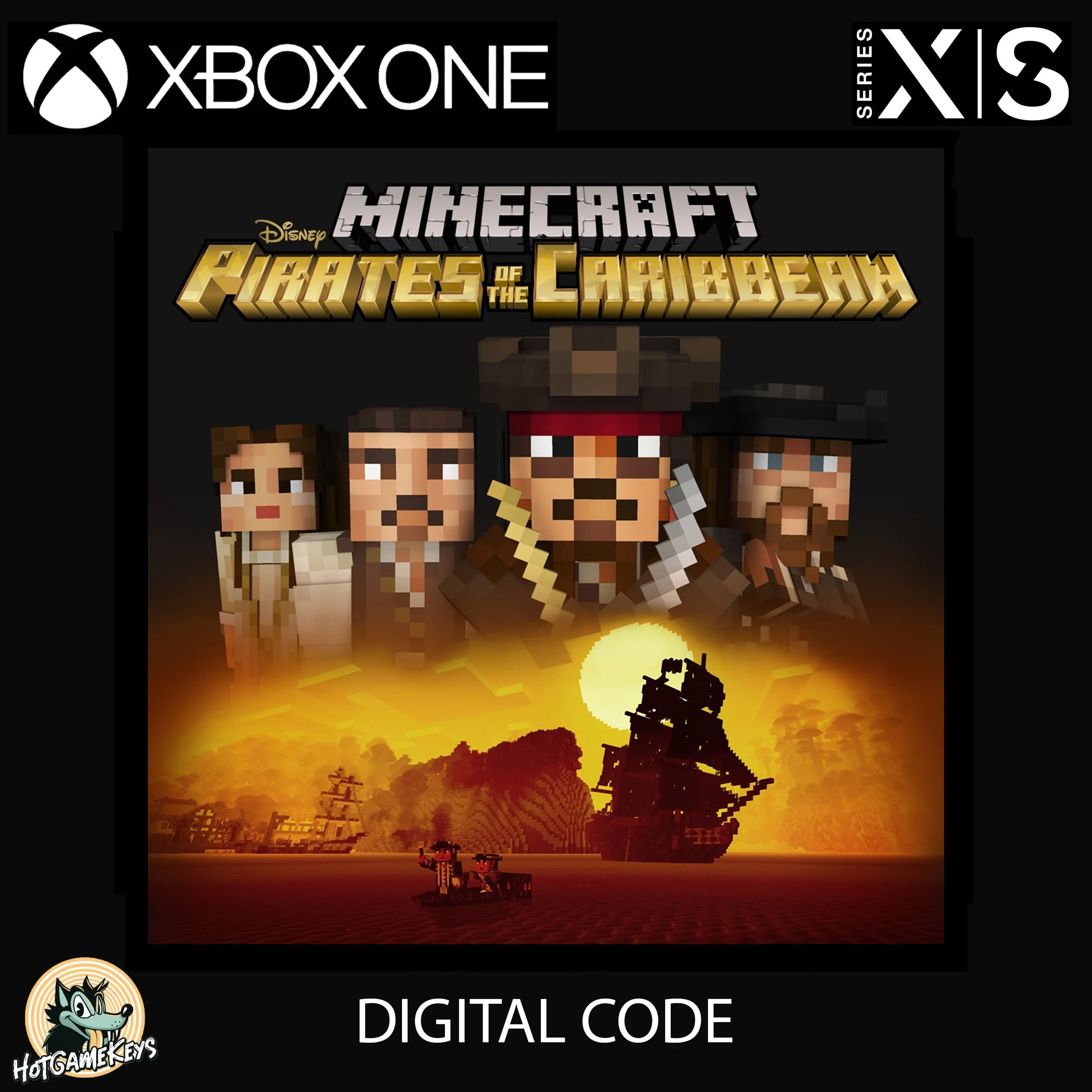 Minecraft - Пираты Карибского моря DLC XBOX [ Ключ 🔑 ]